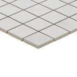 Bond Palladium Light Gray 2x2 Matte Porcelain Mosaic Tile - Lux Tile