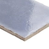 Jamesport Blue 6"x12" Glossy Porcelain Subway Tile by Lux Tile