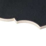 Zeal Gunmetal Gray Arabesque Polished Porcelain Tile - Lux Tile