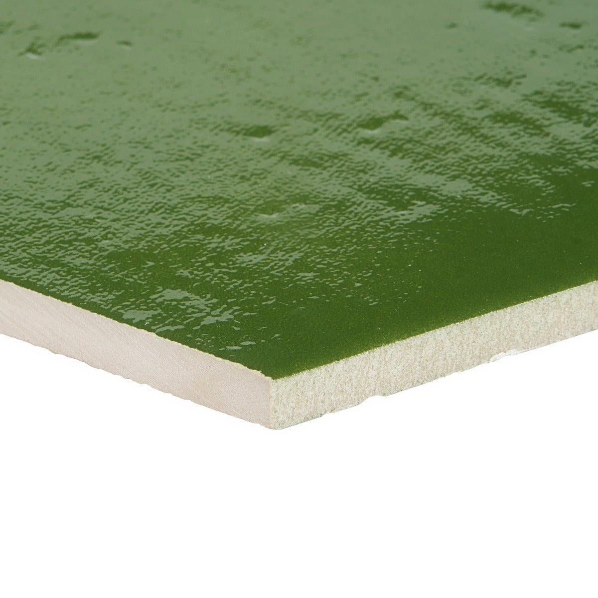 Cavallo Monaco Green 7" Hexagon Glossy Porcelain Tile - Lux Tile