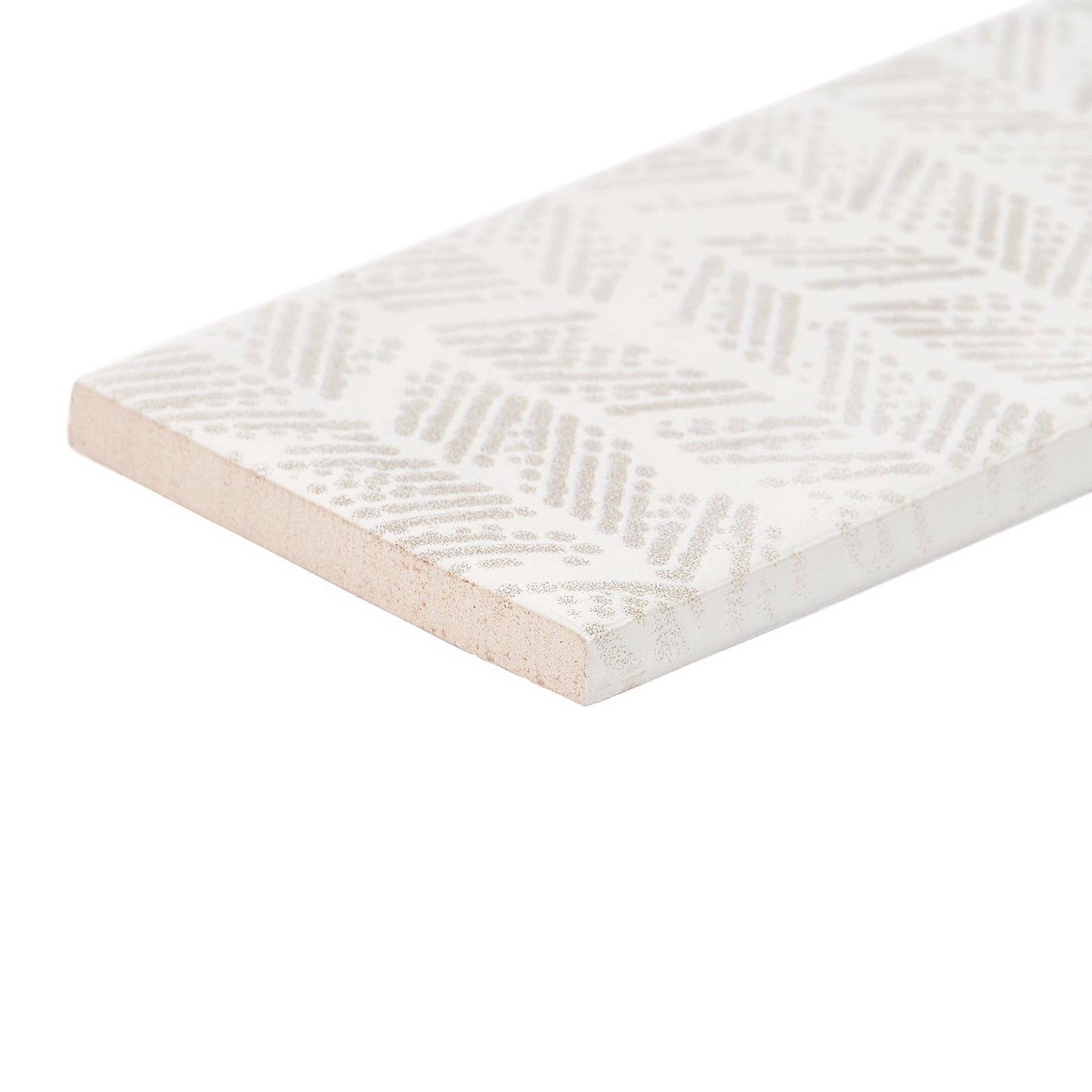 Chance Decor White 2x10 Polished Ceramic Tile - Lux Tile