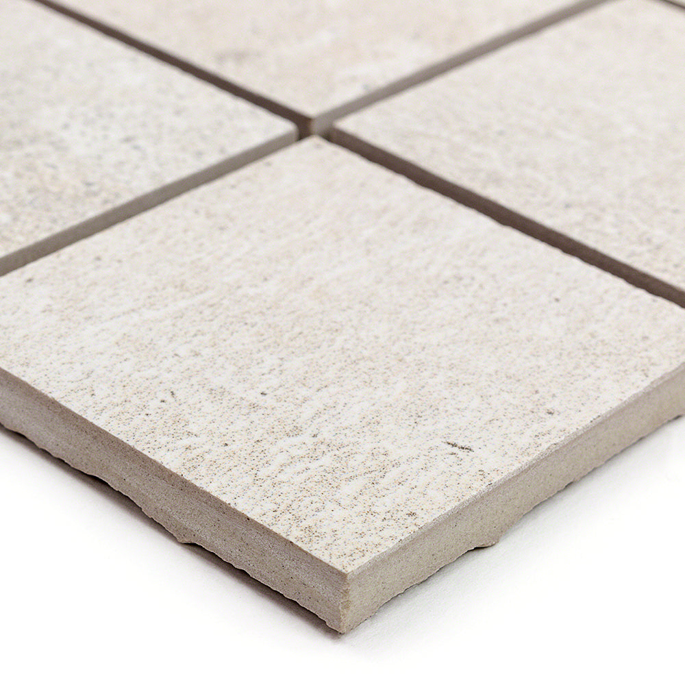 Marbella Desert Sand Beige 2x2 Matte Porcelain Mosaic Tile - Lux Tile