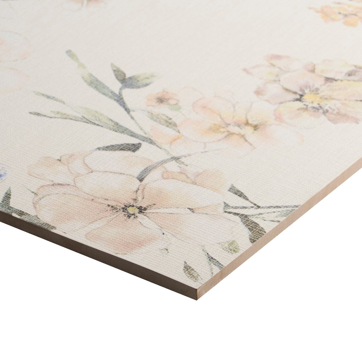 Lux Tile Wakana Spring White 24x48 Matte Porcelain Tile