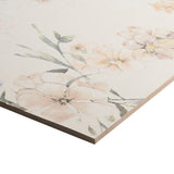 Lux Tile Wakana Spring White 24x48 Matte Porcelain Tile
