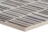 Setana White 12x24 Artisan Decor Porcelain Tile by Lux Tile