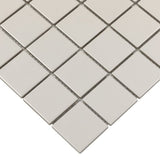 Serenity Pearl Beige 2x2 Matte Porcelain Mosaic Tile - Lux Tile