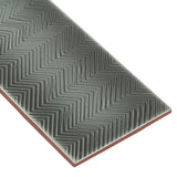 Splendor Gray 4x12 Polished Ceramic Subway Tile - Tilebar