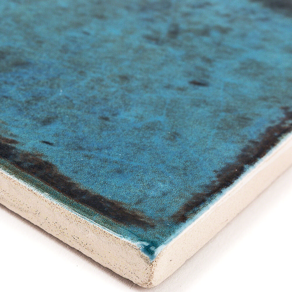 Castle Denim Blue 3x12 Polished Ceramic Subway Tile - Lux Tile