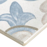Amadora Daiza Multicolor 8x8 Matte Porcelain Tile - Lux Tile