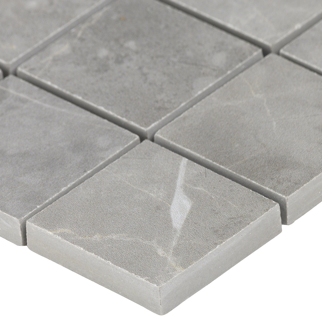 Tilebar Marble Tech Grigio Imperiale 2x2 Matte Porcelain Mosaic Tile
