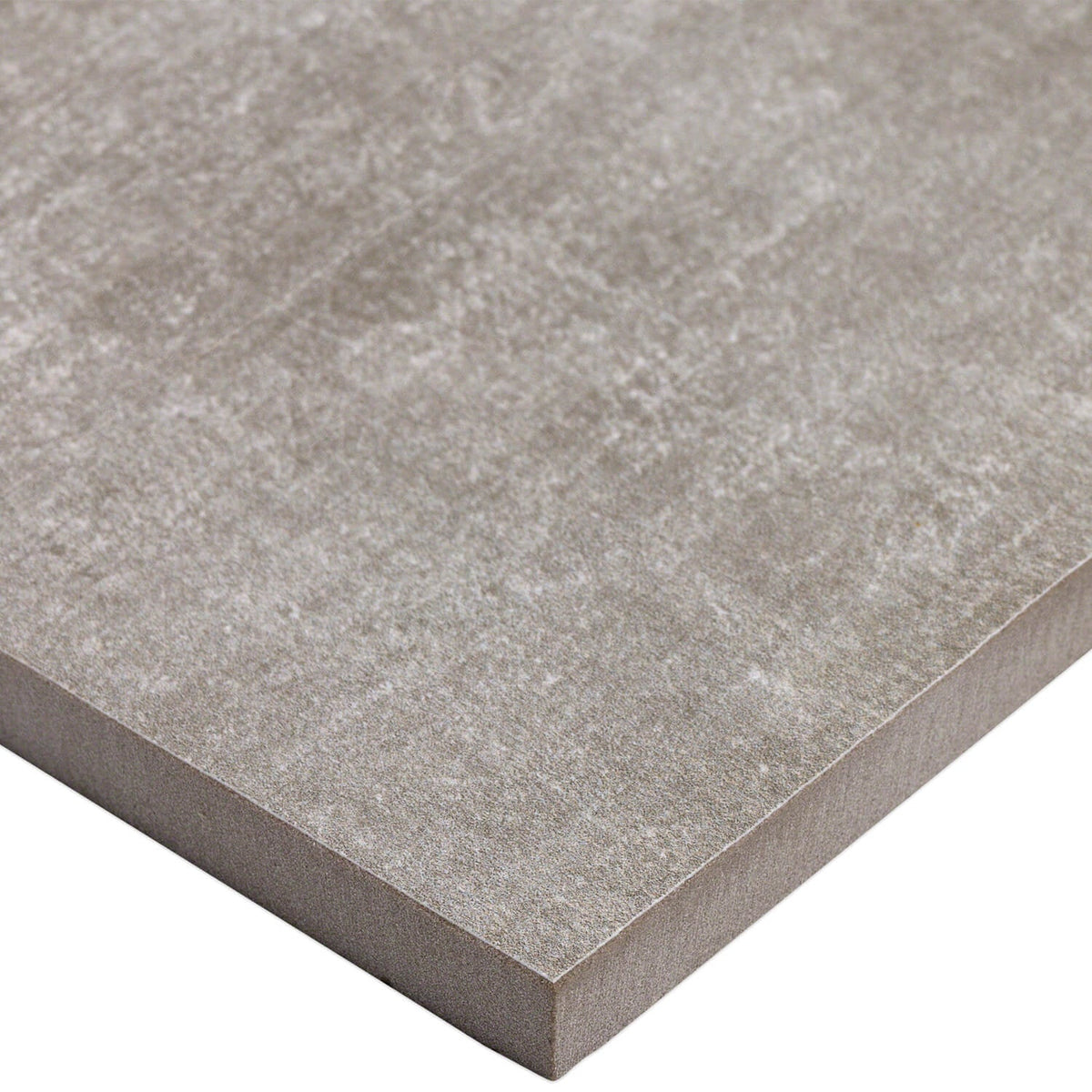 Lux Tile Cement Ash Gray 12x24 Matte Porcelain Tile