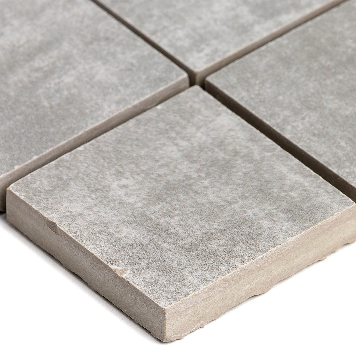 Lux Tile Cement Grigio Gray 2x2 Matte Porcelain Mosaic Tile