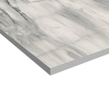 Petrawood White 12x24 Matte Porcelain Tile - Lux Tile