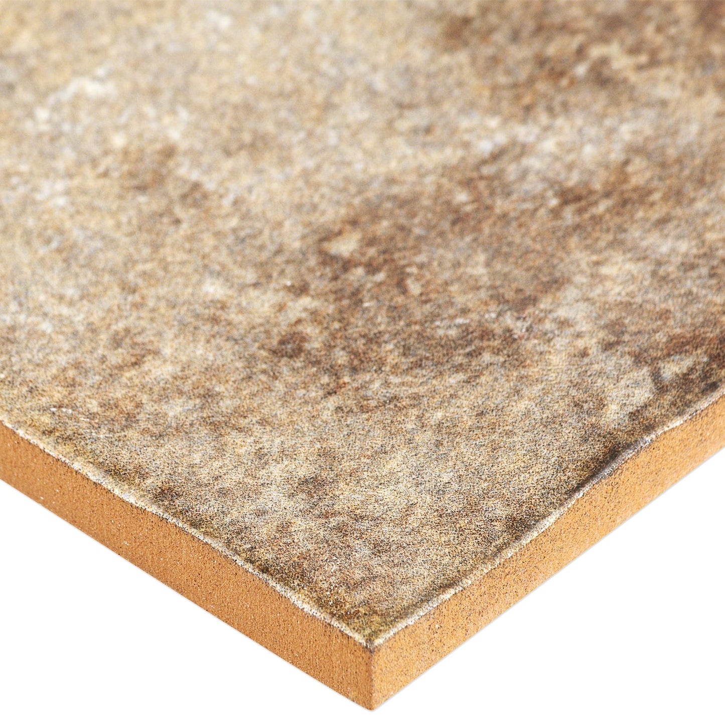 Angela Harris Dunmore Cotto Brown 8x8 Matte Ceramic Tile - Lux Tile