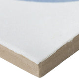 Bella Met Blue 9x9 Matte Porcelain Tile - Lux Tile