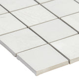Angela Harris Inspira Light Silver 2x2 Matte Porcelain Mosaic Tile