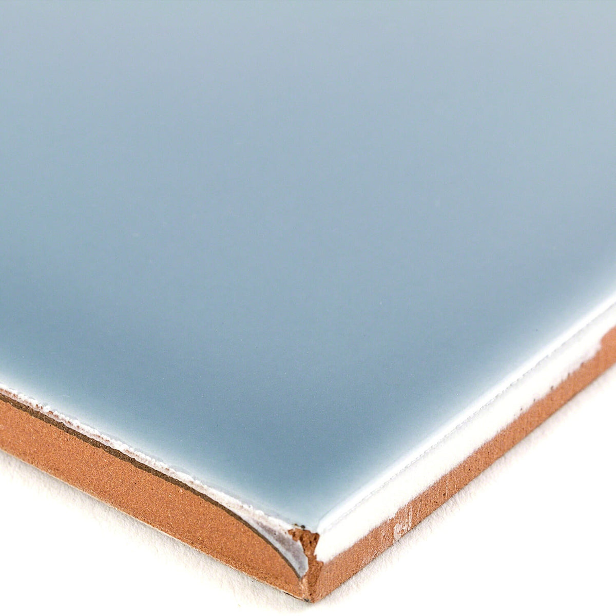 Vector Azul Blue 4x8 Polished Ceramic Subway Tile - Made in Spain