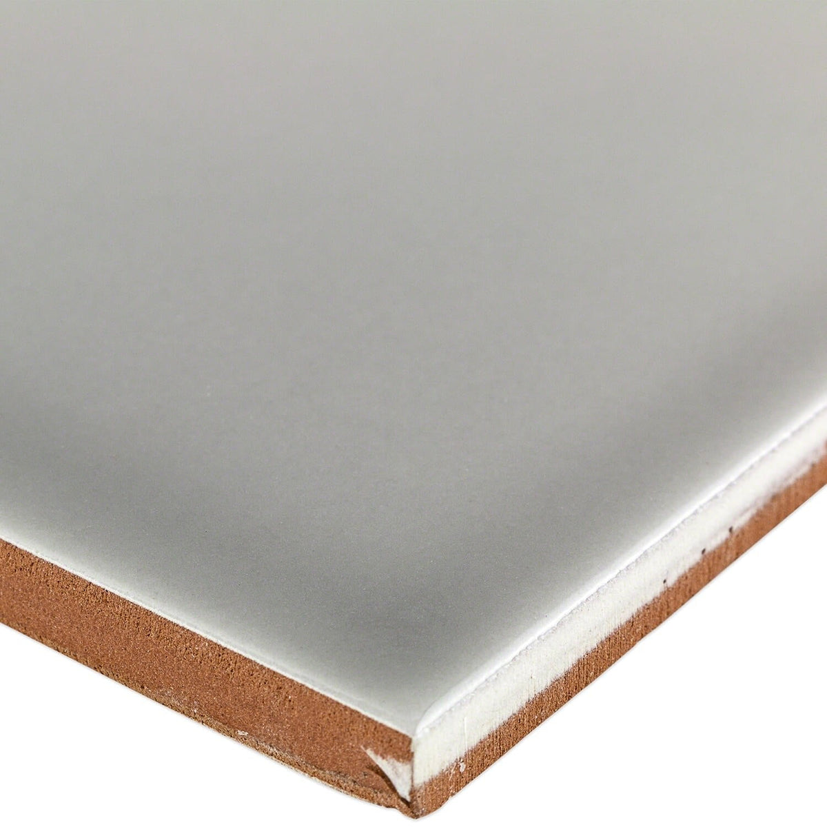Vector Gris Gray Polished Ceramic Subway Tile - 4x8