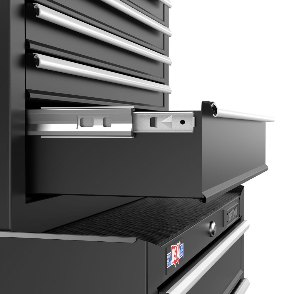 CRAFTSMAN S1000 Series 26-in W x 17.25-in H 5-Drawer Steel Tool Chest, Black