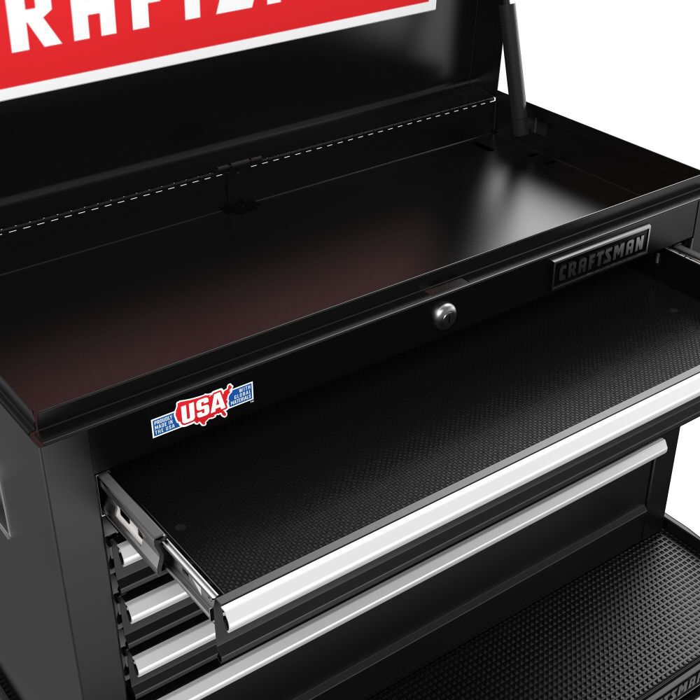 CRAFTSMAN S1000 Series 26-in W x 17.25-in H 5-Drawer Steel Tool Chest, Black