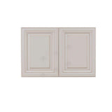 LIFEART CABINETRY Princeton Assembled 36 in. x 24 in. x 24 in. Wall Cabinet with 2 Doors 1 Shelf in Creamy White