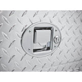 Delta 70 in. Diamond Plate Aluminum Full-Size Crossbed Truck Tool Box, Dual Mid-Lid