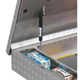 Delta 70 in. Diamond Plate Aluminum Full-Size Crossbed Truck Tool Box