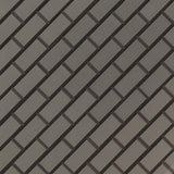 MSI Crisson Bevel Subway Peel and Stick Textured Glass Mosaic Tile, 12 in. x 12 in. x 4mm (1 sq. ft. Sheet)