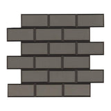 MSI Crisson Bevel Subway Peel and Stick 12 in. x 12 in. x 4 mm Glass Mosaic Tile (19.6 sq. ft./Case)