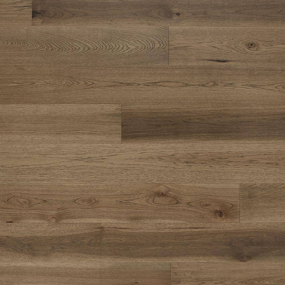 ASPEN FLOORING Crown Hickory 1/2 in. T x 7.5 in. W Tongue and Groove Wire Brushed Engineered Hardwood Flooring (1399.05 sqft/pallet)