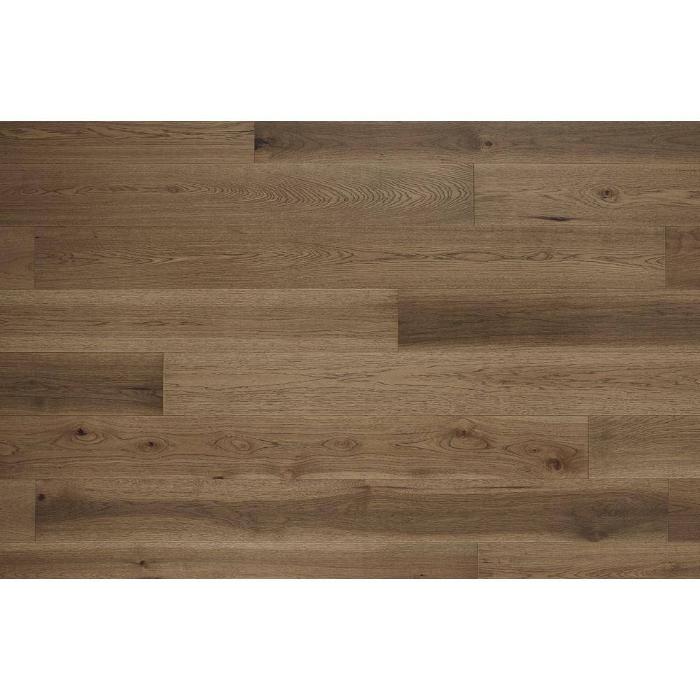 ASPEN FLOORING Crown Hickory 1/2 in. T x 7.5 in. W Tongue and Groove Wire Brushed Engineered Hardwood Flooring (1399.05 sqft/pallet)