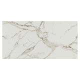 MSI Crystal Bianco 12 in. x 24 in. Polished Porcelain Floor and Wall Tile (16 sq. ft. /Case)