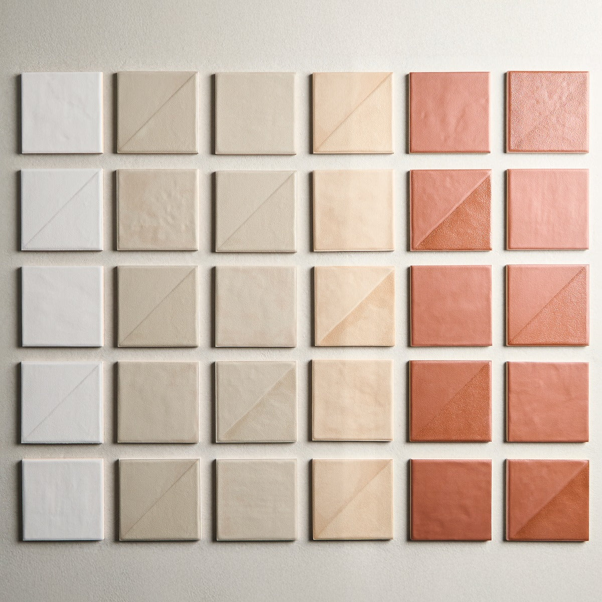Stacy Garcia Valenova Clay Terracotta 5x5 Matte Ceramic Tile