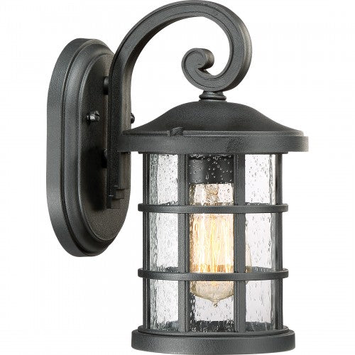 Quoizel Crusade 11-in H Palladian Bronze Medium Base (E-26) Outdoor Wall Light