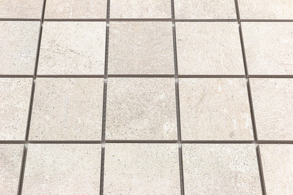 Marbella Desert Sand Beige 2x2 Matte Porcelain Mosaic Tile - Lux Tile