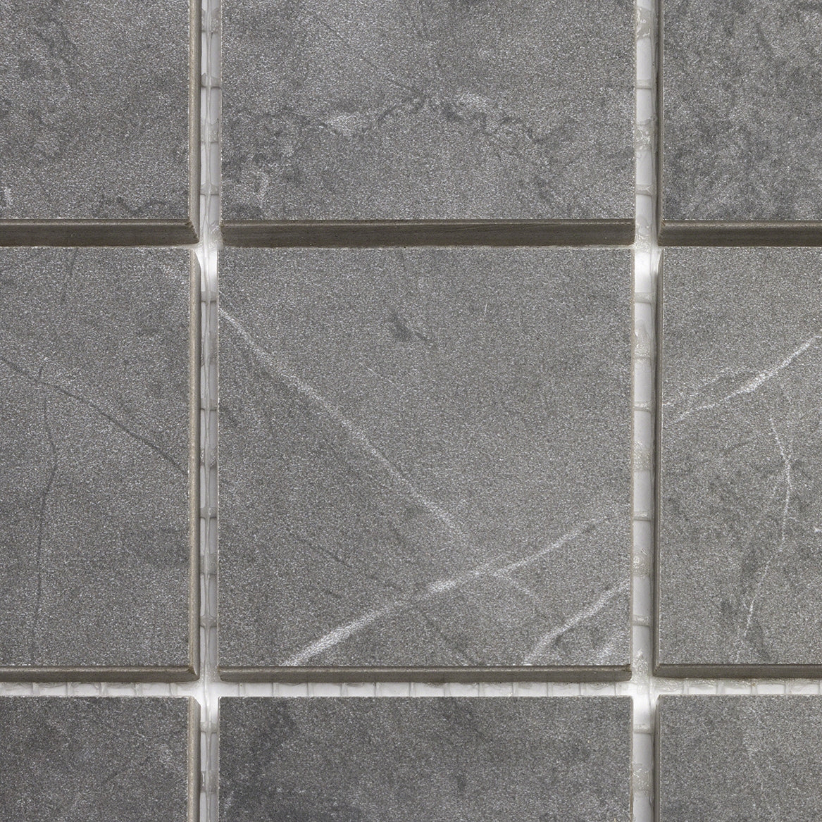 Lux Tile Amani Gray 2x2 Matte Porcelain Mosaic Tile