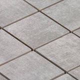 Lux Tile Cement Grigio Gray 2x2 Matte Porcelain Mosaic Tile