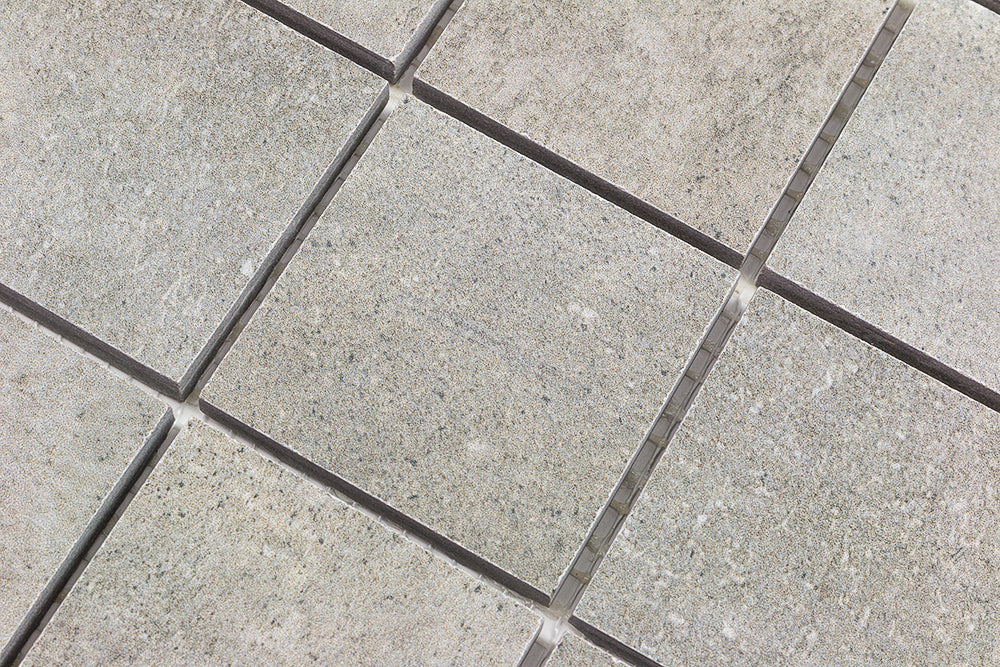 Marbella Greige 2x2 Matte Porcelain Mosaic Tile - Lux Tile