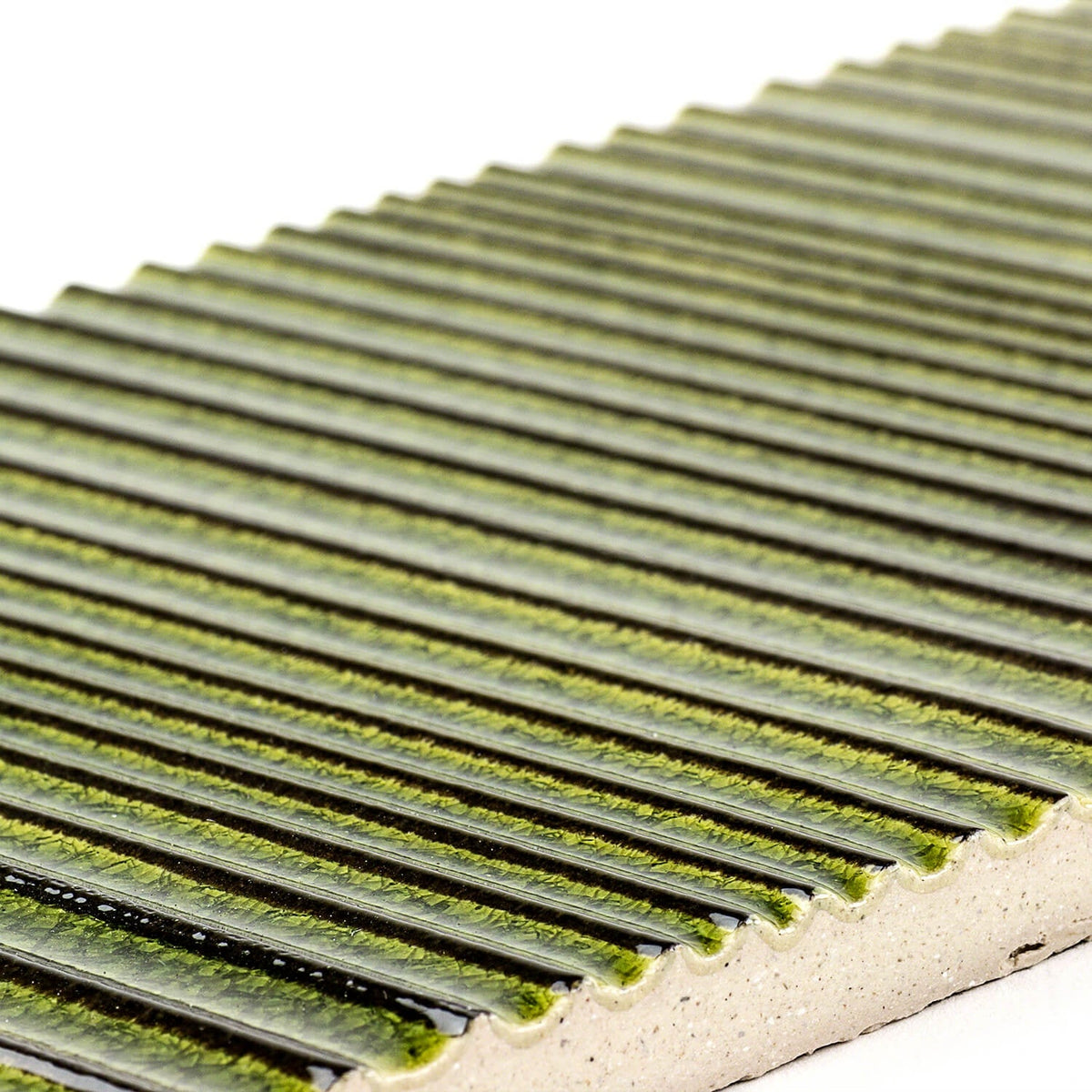 Arden Forest Ridge Lime Green 6x10 Glossy Porcelain Tile