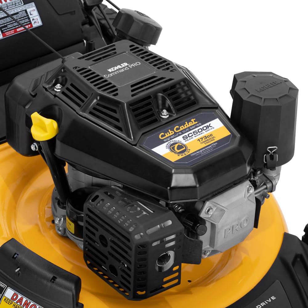 Cub Cadet 21 in. 173 CC Kohler Engine Rear Wheel Drive 3-in-1 Gas Self Propelled Walk Behind Lawn Mower