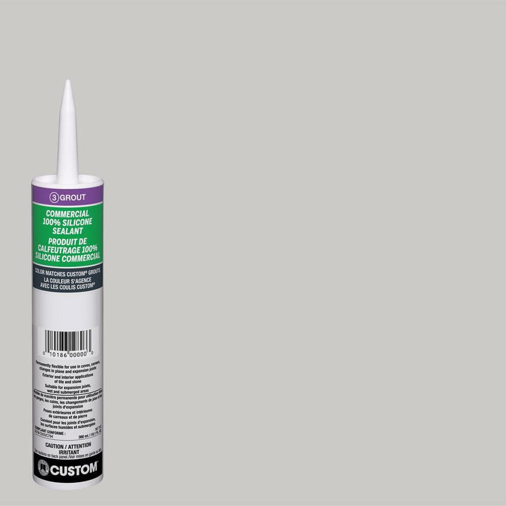 Custom Building Products Commercial #544 Rolling Fog 10.1 oz. Silicone Caulk