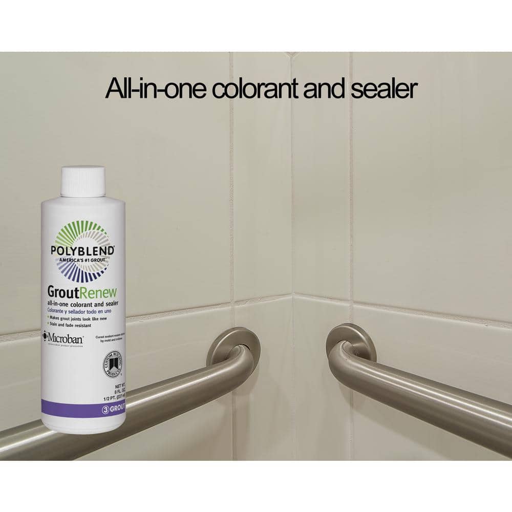 Custom Building Products Polyblend #60 Charcoal 8 oz. Grout Renew Colorant