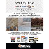 Custom Building Products Grout Solutions Color Sample Kit - 40 Colors