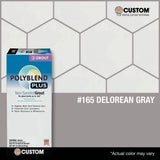 Custom Building Products Polyblend Plus #165 Delorean Gray 10 lb. Unsanded Grout