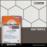 Custom Building Products Polyblend Plus #540 Truffle 25 lb. Sanded Grout
