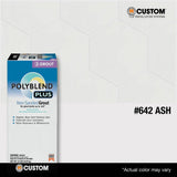 Custom Building Products Polyblend Plus #642 Ash 10 lb. Unsanded Grout