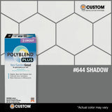 Custom Building Products Polyblend Plus #644 Shadow 10 lb. Unsanded Grout