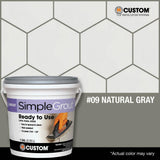 Custom Building Products SimpleGrout #09 Natural Gray 1 qt. Pre-Mixed Grout