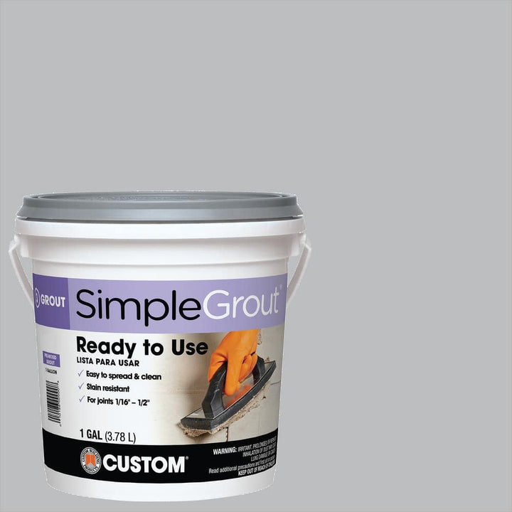 Custom Building Products SimpleGrout #115 Platinum 1 gal. Pre-Mixed Grout