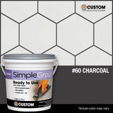 Custom Building Products SimpleGrout #60 Charcoal 1 gal. Pre-Mixed Grout